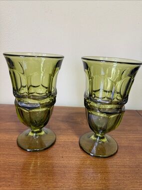 Fostoria Argus Green Iced Tea Glasses set 2
Henry Ford Museum vintage